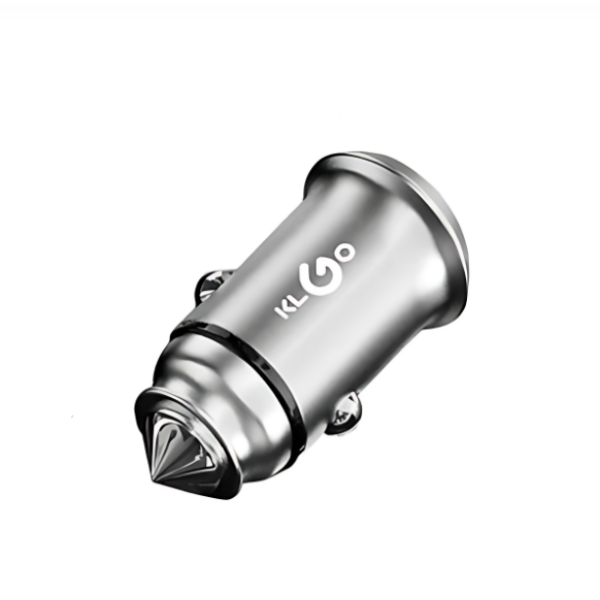 Φορτιστής Αναπτήρα Αυτοκινήτου - Car Charger TC-550 Ασημί
