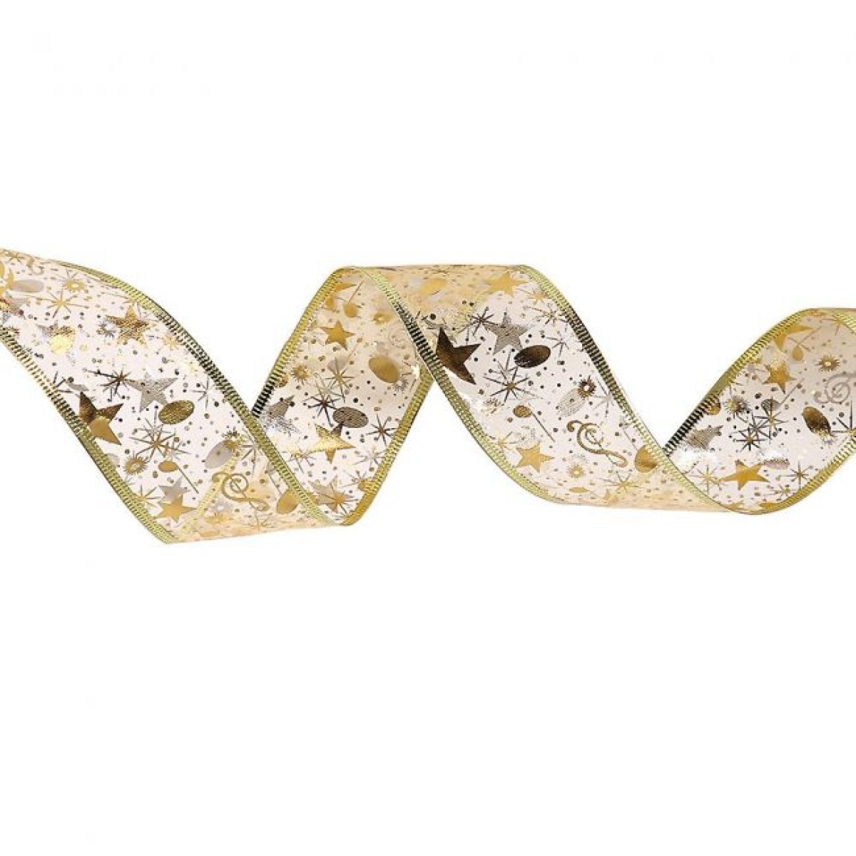 Φωτιζόμενη Διακοσμητική Κορδέλα Χριστουγεννιάτικου Δέντρου με Θερμό Λευκό Φωτισμό