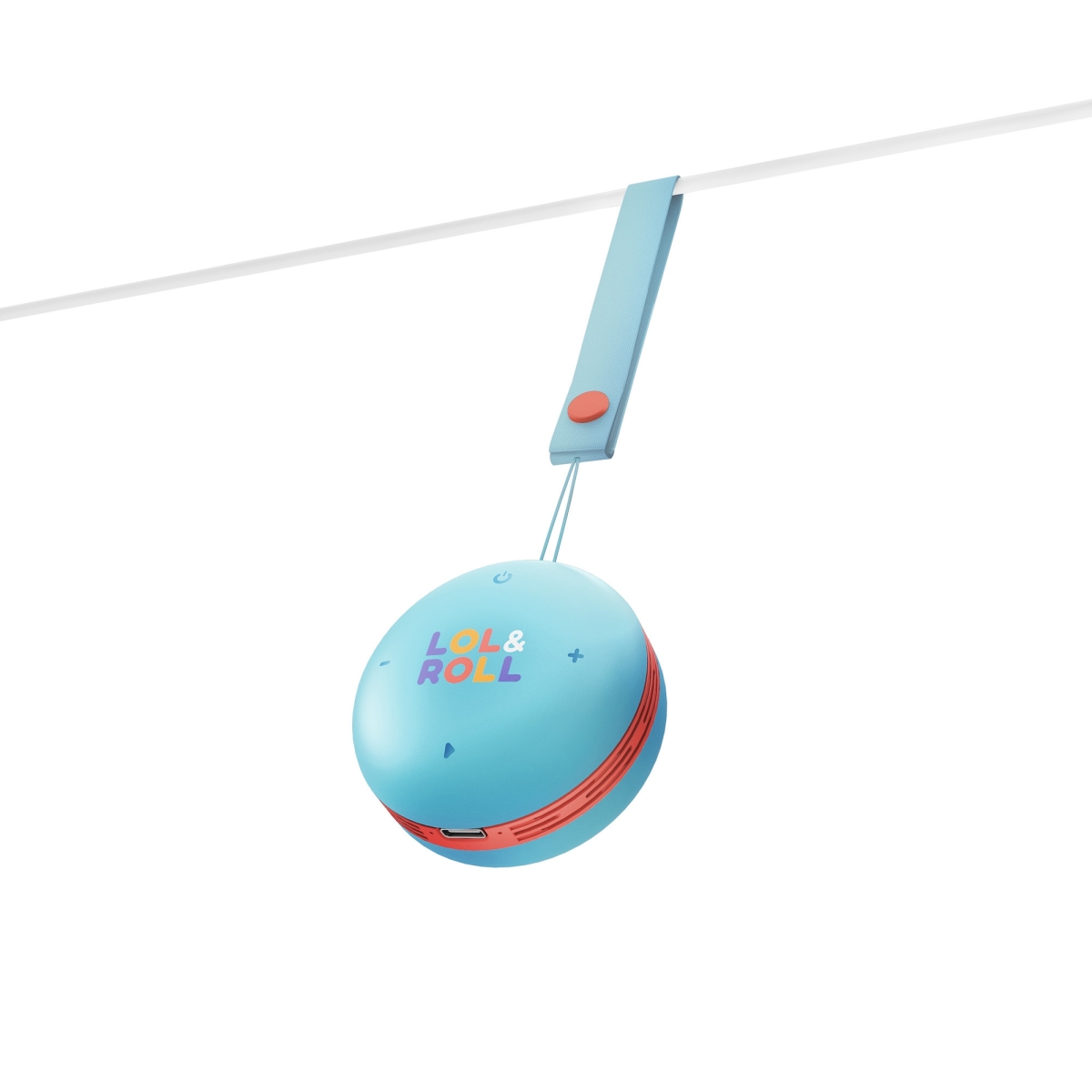 ENERGY SISTEM Lol&Roll Παιδικό Φορητό Ηχείο Pop Kids Speaker Blue 454969 - Image 4
