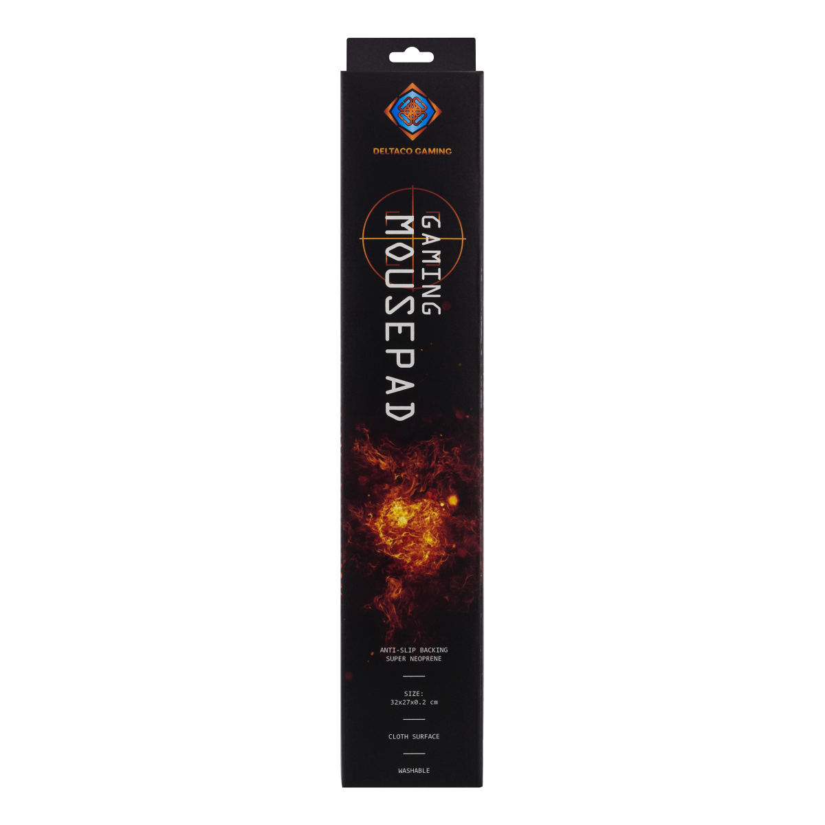 Deltaco Gaming Mousepad 320x270x2mm Μαύρο GAM-005 - Image 4