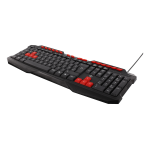 Deltaco Gaming Πληκτρολόγιο Ενσύρματο UK Layout Μαύρο Πορτοκαλί GAM-024UK - Image 2