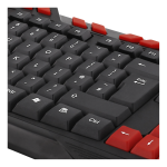 Deltaco Gaming Πληκτρολόγιο Ενσύρματο UK Layout Μαύρο Πορτοκαλί GAM-024UK - Image 4