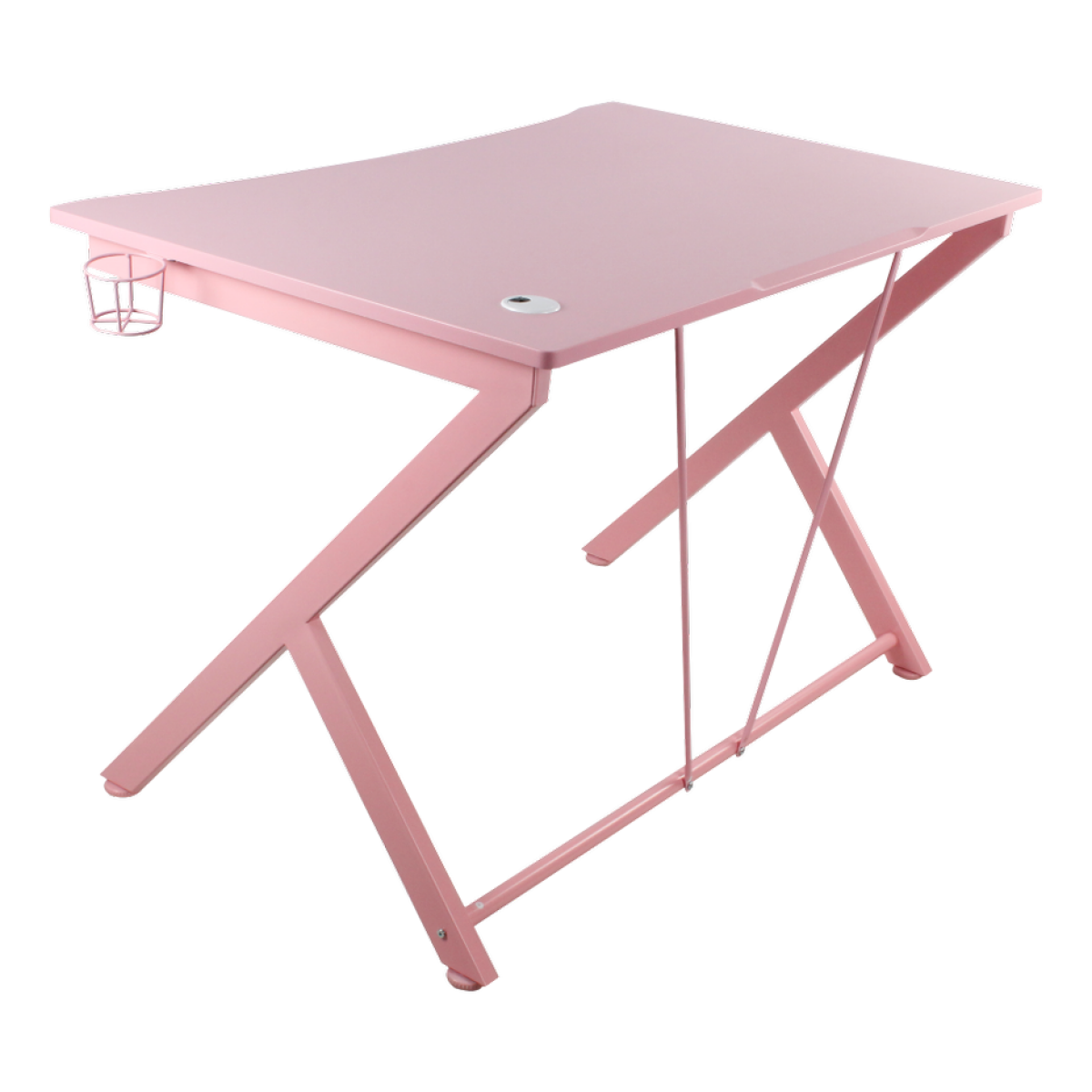 Deltaco Gaming PT85 Γραφείο 116x75x75cm Ροζ GAM-055-P - Image 3