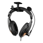Deltaco Gaming Βάση Ακουστικών Διπλή Headset Hanger με Αυτοκόλλητο 3M Μαύρη GAM-062 - Image 4