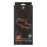 Deltaco Gaming Βάση Ακουστικών Διπλή Headset Hanger με Αυτοκόλλητο 3M Μαύρη GAM-062 - Image 3