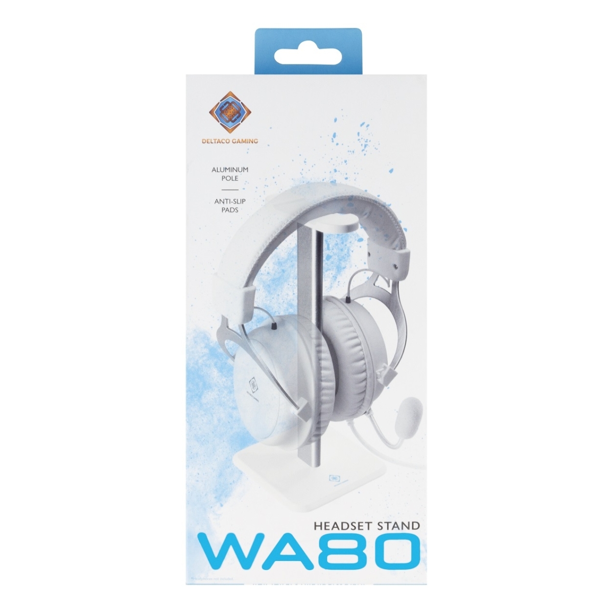 DELTACO Gaming Βάση Ακουστικών WA80 Λευκή GAM-071-W - Image 4