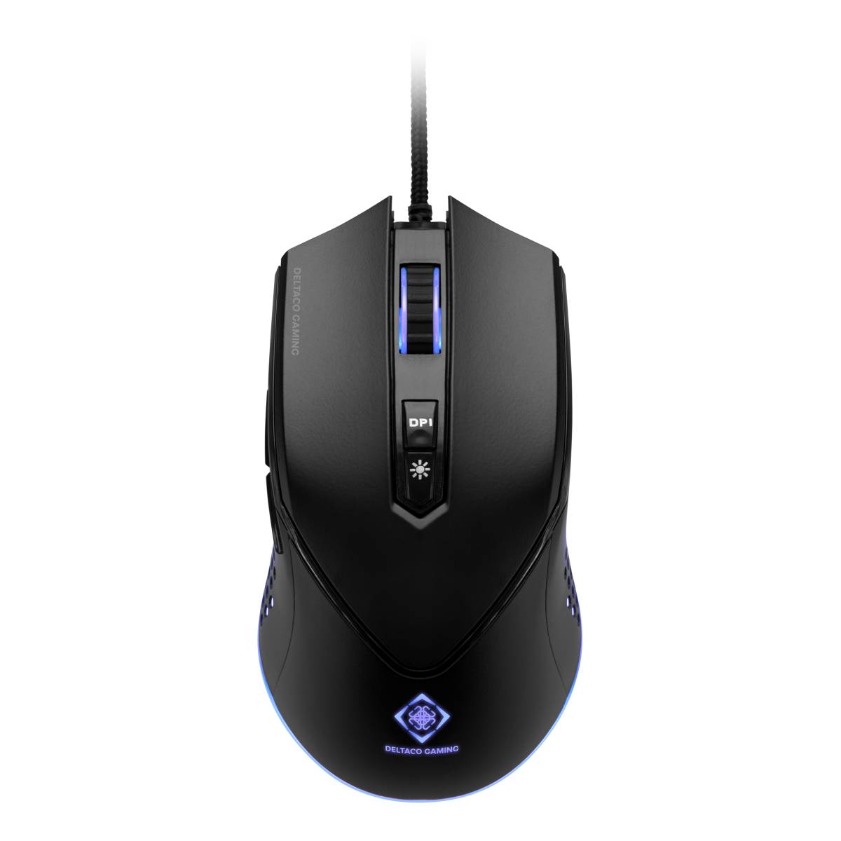 Deltaco Gaming Kit 3σε1 Ενσύρματο Πληκτρολόγιο Μεμβράνης UK Ποντίκι και Mousepad 320x270x2mm Μαύρα GAM-113-UK - Image 3