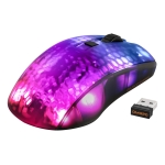 Deltaco Gaming Ασύρματο Ποντίκι DM320 6 Πλήκτρων 10.000 DPI RGB Ημιδιαφανές Μαύρο GAM-145 - Image 2