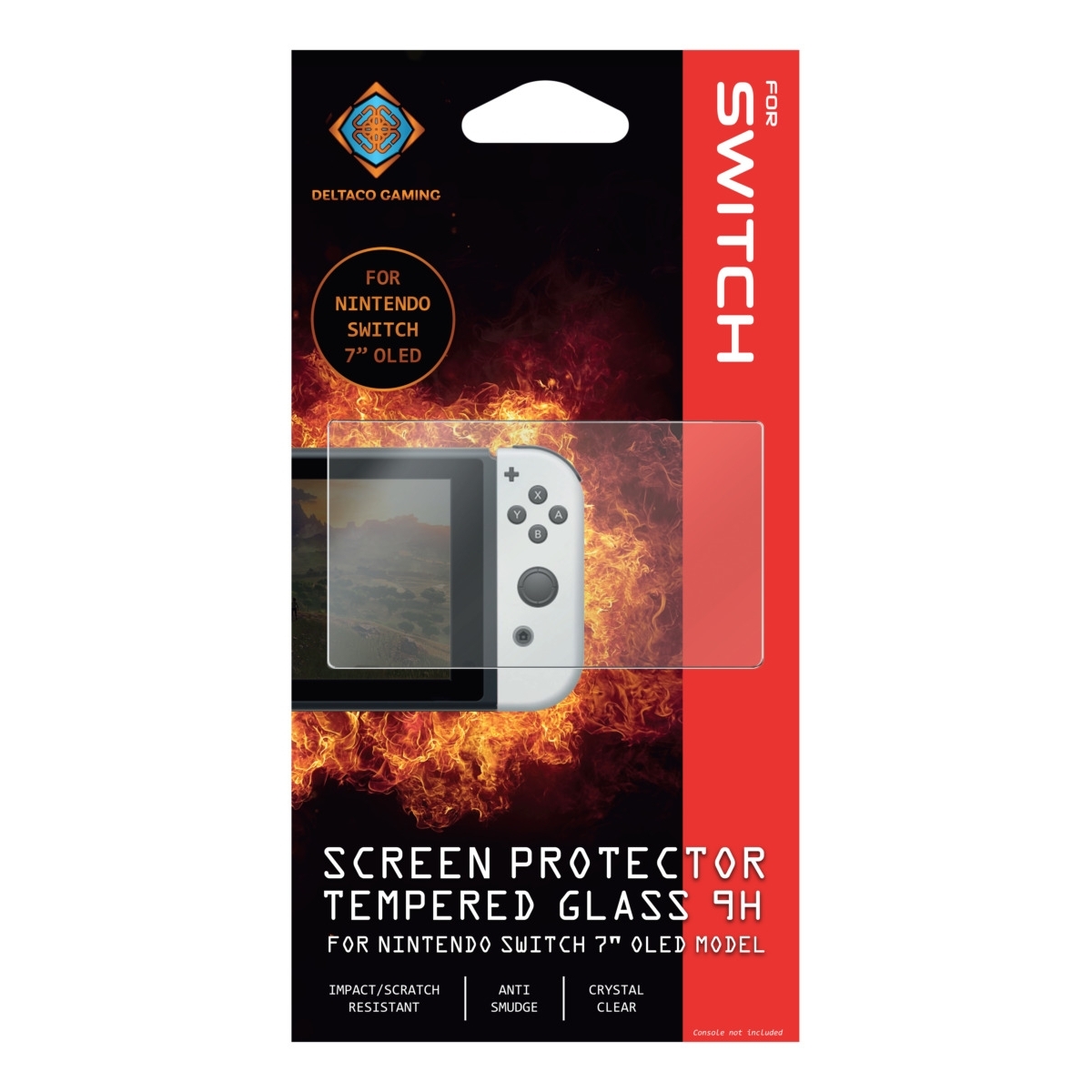Deltaco Gaming Προστασία Οθόνης για Nintendo Switch 7" OLED, 0.33 mm, 9H GAM-151 - Image 3
