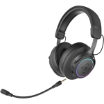 Deltaco Gaming Headset Ασύρματο USB DH440, 7.1 Surround Sound, Αφρός Μνήμης, RGB Μαύρο GAM-163 - Image 4
