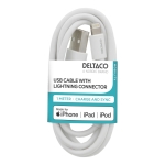DELTACO USB A - Lightning cable