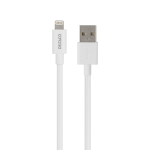 DELTACO USB A - Lightning cable, MFi, 1 m, White GNG-LIGHT1MW - Image 4