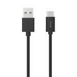 DELTACO USB A - USB C cable, 1 m, Black, GNG-USBC1MB - Image 3