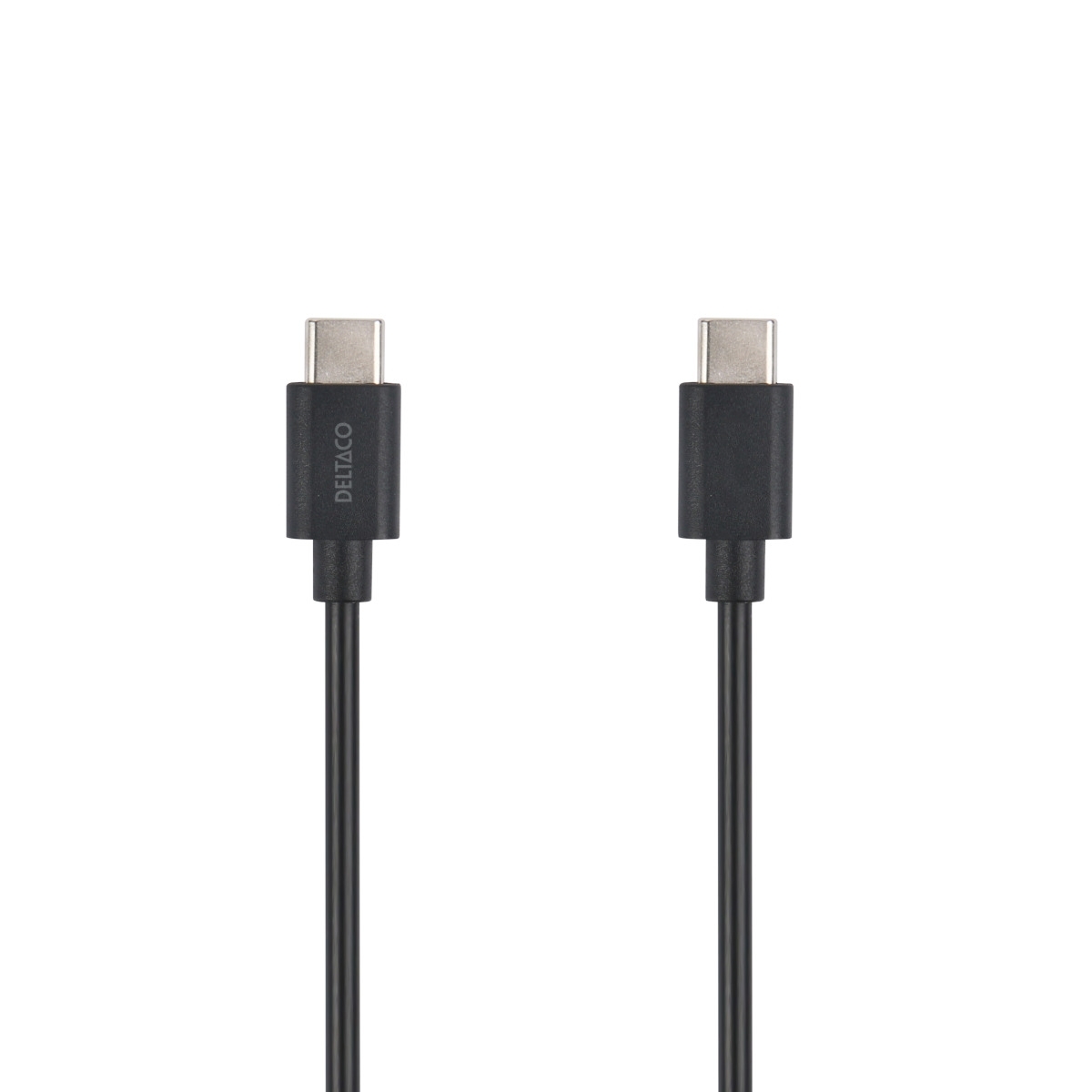 DELTACO USB-C to USB-C καλώδιο, Black GNG-USBCC1MB - Image 3