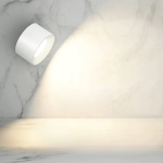 Επαναφορτιζόμενο Φωτιστικό Τοίχου Oasis LED Type C, Τηλεχειριστήριο 5W, 160lm, 2600-2800K, 2000Mah Λευκό CLLAMP-W - Image 4