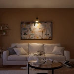Επαναφορτιζόμενο Φωτιστικό Τοίχου Oasis LED Type C, Τηλεχειριστήριο 5W, 160lm, 2600-2800K, 2000Mah Μαύρο CLLAMP-B - Image 4