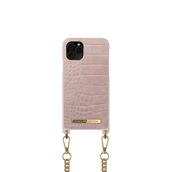 IDEAL OF SWEDEN θήκη λαιμού iPhone 11 Pro/XS/X Misty Rose Croco IDNCSS20-I1958-211