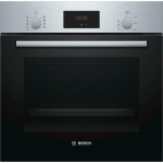 Bosch Φούρνος άνω Πάγκου 66lt χωρίς Εστίες Π59.4εκ. Μαύρος Inox HBF114BS1