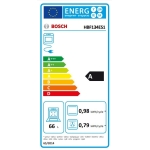 Bosch Φούρνος άνω Πάγκου 66lt χωρίς Εστίες Π59.4εκ. Inox HBF134ES1 - Image 3
