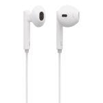 STREETZ Ακουστικά Ψείρες Lightning με volume control Λευκά HL-390