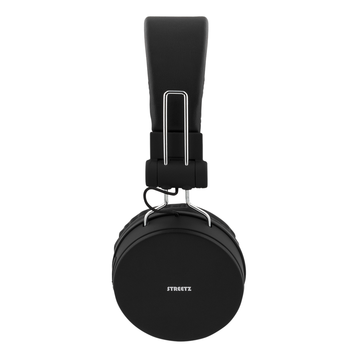 STREETZ Ακουστικά Κεφαλής Αναδιπλούμενα BT headset 3.5 mm Μαύρα HL-BT400 - Image 4