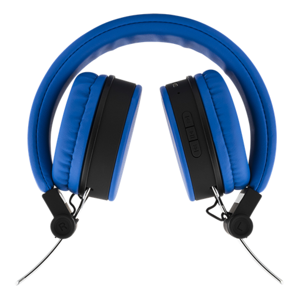 STREETZ Ακουστικά Κεφαλής Αναδιπλούμενα BT headset 3.5 mm Μπλε HL-BT401 - Image 2