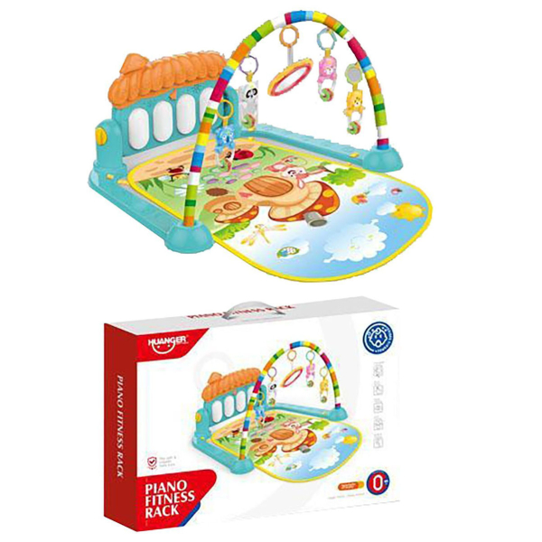 ToyMarkt Βρεφικό Γυμναστήριο Δραστηριοτήτων με Μουσική Μπαταρίας 45x32x8cm για 3+ Μηνών