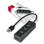 Axagon 4x USB3.0 Charging Hub, MicroUSB Charging Connector HUE-S2B - Image 2