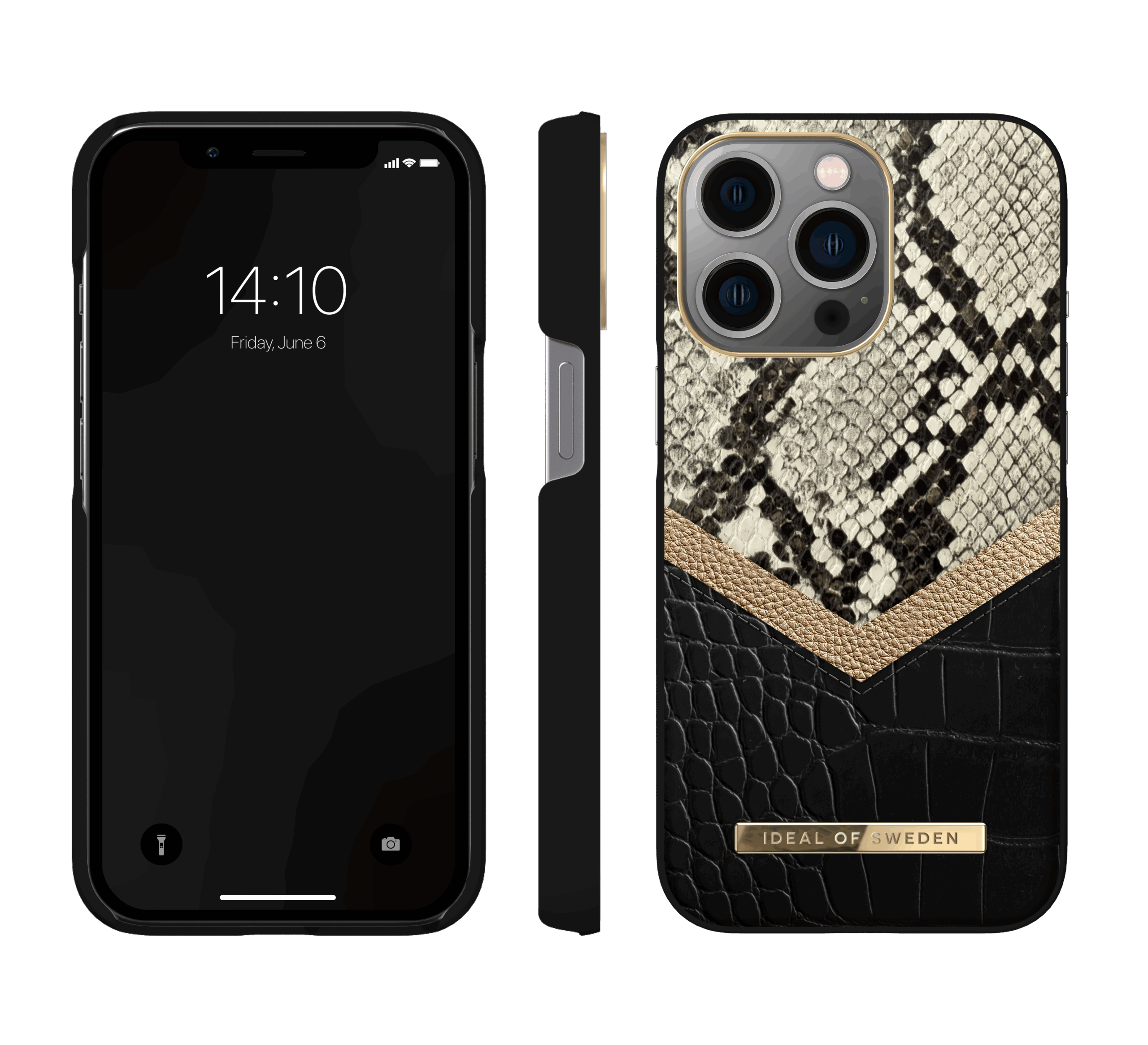 IDEAL OF SWEDEN Θήκη Atelier iPhone 13 Pro Midnight Python IDACSS20 ...