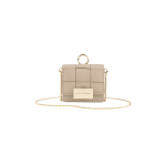 IDEAL OF SWEDEN Θήκη Τσαντάκι Braided Mini για Apple AirPods Light Camel IDBAPSS21-290