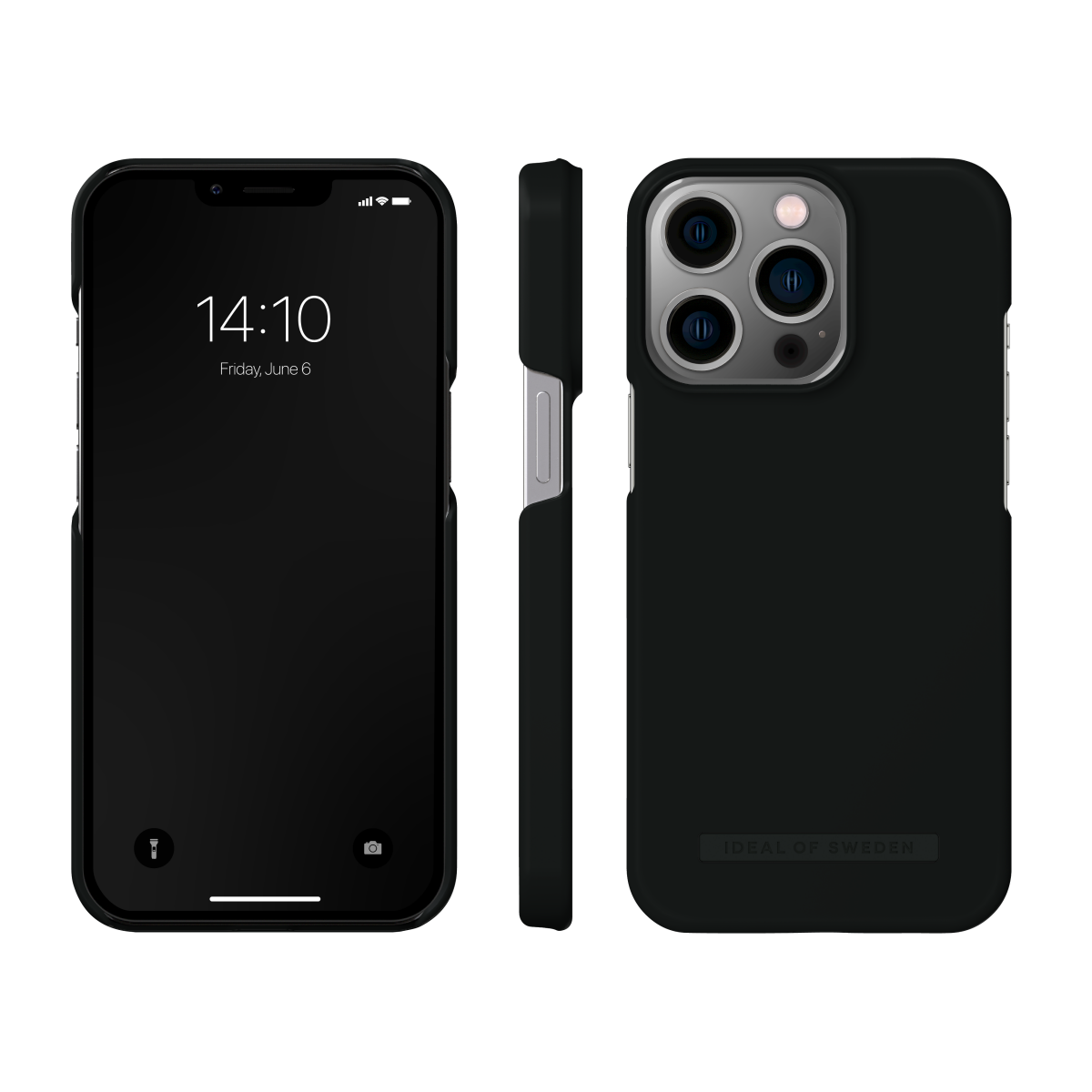 IDEAL OF SWEDEN Θήκη Fashion Seamless iPhone 13 Pro Coal Black IDFCSS22-I2161P-407 - Image 2