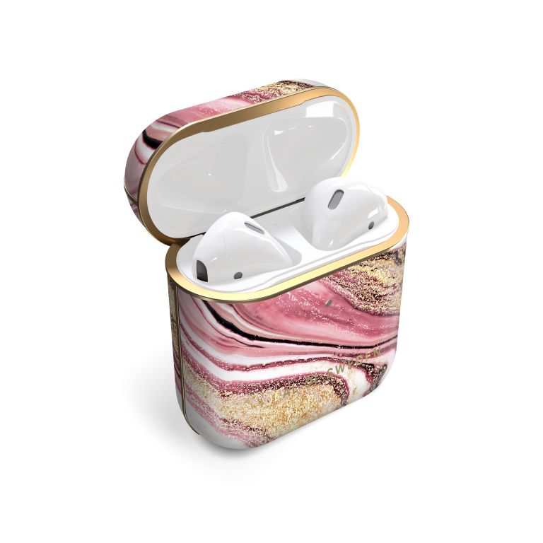IDEAL OF SWEDEN Θήκη Printed για Apple AirPods Gen 1 & 2 Cosmic Pink Swirl IDFAPC-193