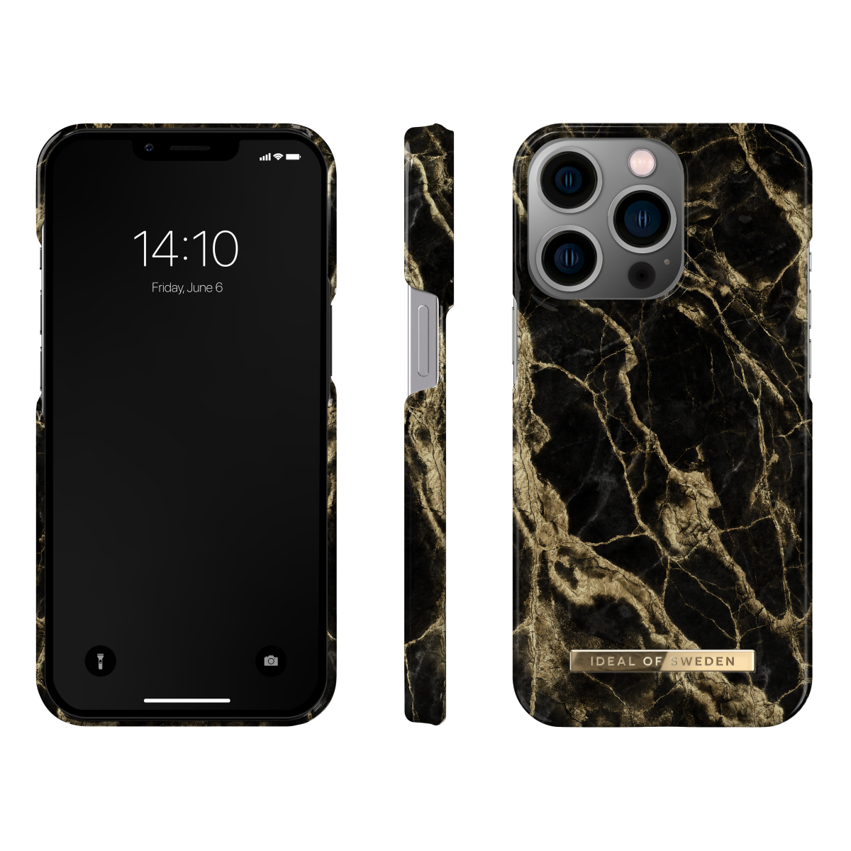 IDEAL OF SWEDEN Θήκη Fashion iPhone 13 Pro Golden Smoke Marble IDFCSS20-I2161P-191 - Image 2