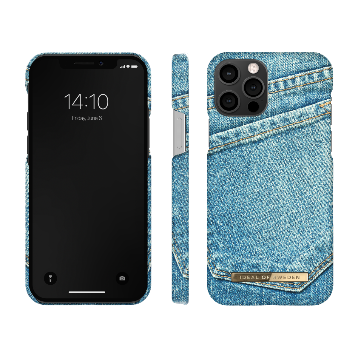 IDEAL OF SWEDEN Θήκη Fashion για iPhone 12/12 Pro Denim Bliss (Ltd) IDFCSS22-I2061-413 - Image 2