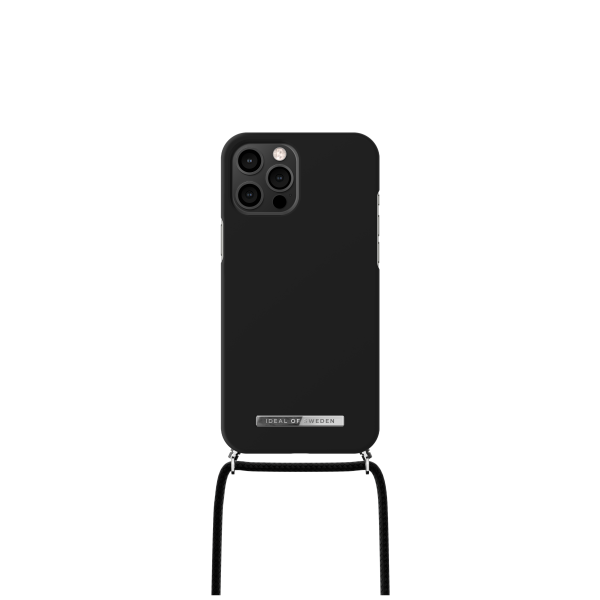 IDEAL OF SWEDEN θήκη λαιμού Ordinary iPhone 12 Pro Max Ultra Black IDONCAW21-I2067-338