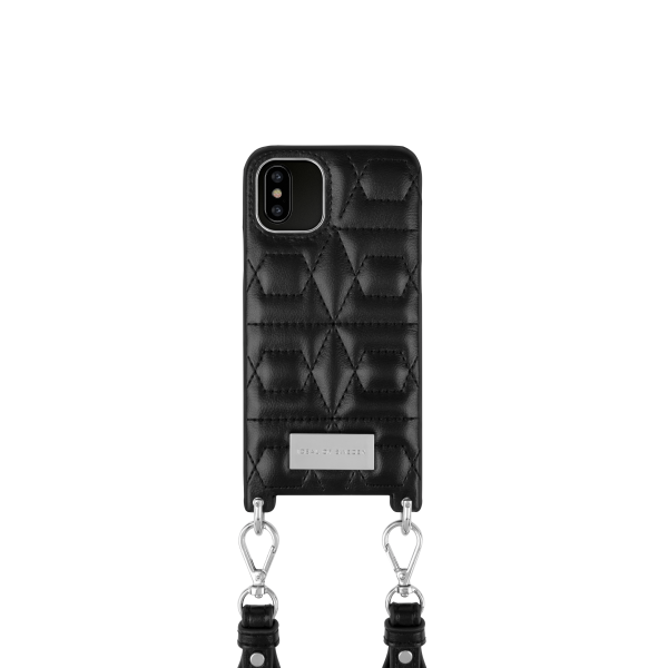 IDEAL OF SWEDEN θήκη λαιμού Statement iPhone 11 Pro/XS/X Quilted Black IDSPNAW21-I1958-340