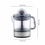 Ηλεκτρικός στίφτης 45W 700ml - Citrus Juicer - 623D Ασημί - Image 2