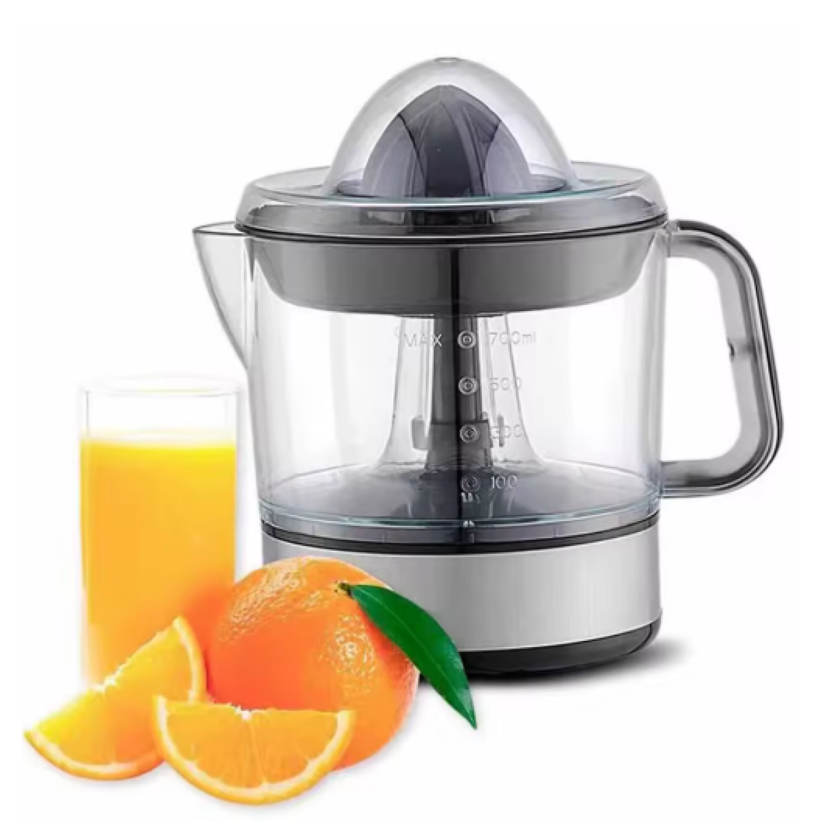 Ηλεκτρικός στίφτης 45W 700ml - Citrus Juicer - 623D Ασημί - Image 4