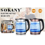 Ηλεκτρικός Βραστήρας Νερού 2000W 2.2lt Sokany SK-SH-1070 - Image 4