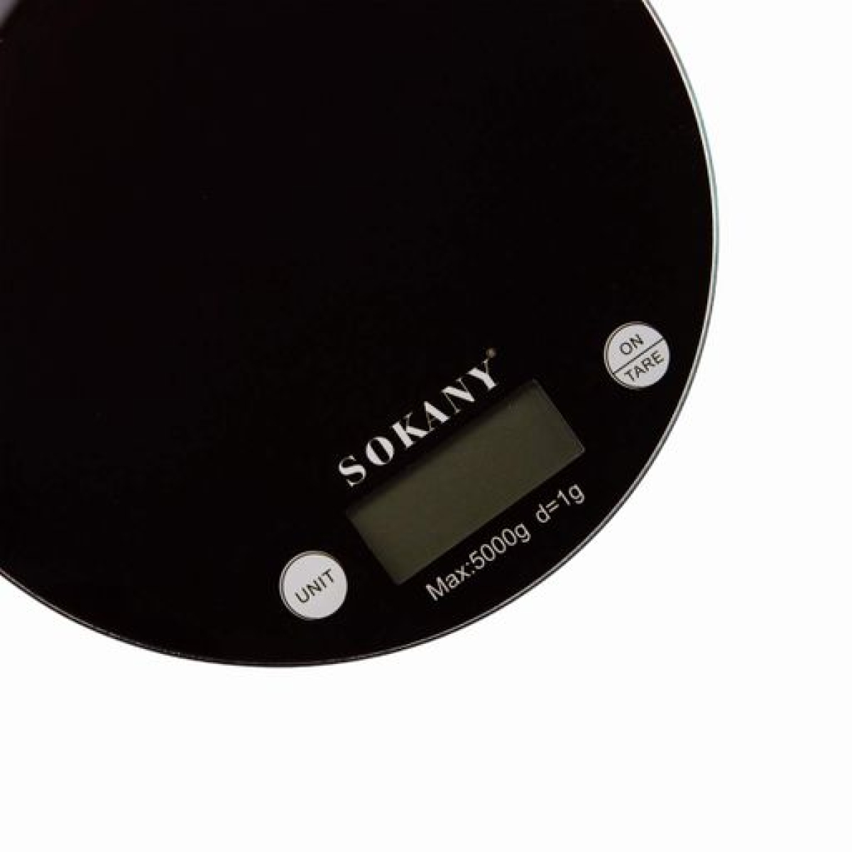 Ηλεκτρονική Ζυγαριά Κουζίνας 5000g/1g Sokany SK-19023 Μαύρο - Image 3