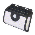 Ηλιακό Φωτιστικό Τοίχου LED 5W Aδιάβροχο IP65