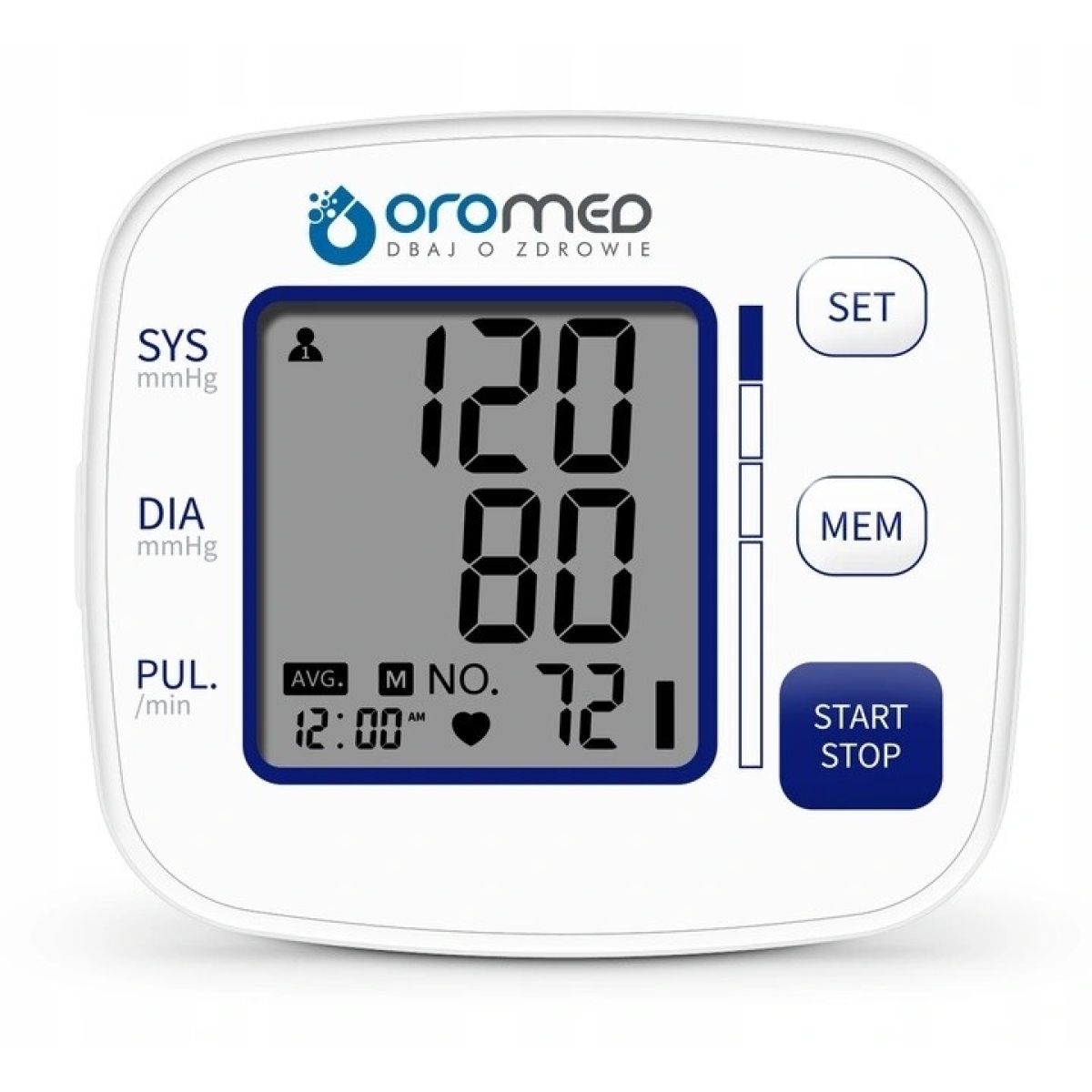 Oromed ORO-BP Smart Compact Ψηφιακό Πιεσόμετρο Καρπού ORO_BP SMART - Image 2