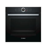 Bosch Φούρνος άνω Πάγκου 71lt χωρίς Εστίες Π59.4εκ. Μαύρος HBG633NB1