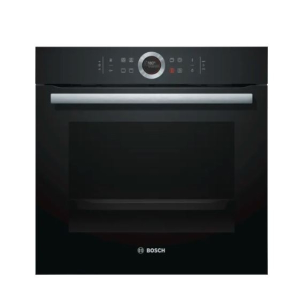 Bosch Φούρνος άνω Πάγκου 71lt χωρίς Εστίες Π59.4εκ. Μαύρος HBG633NB1