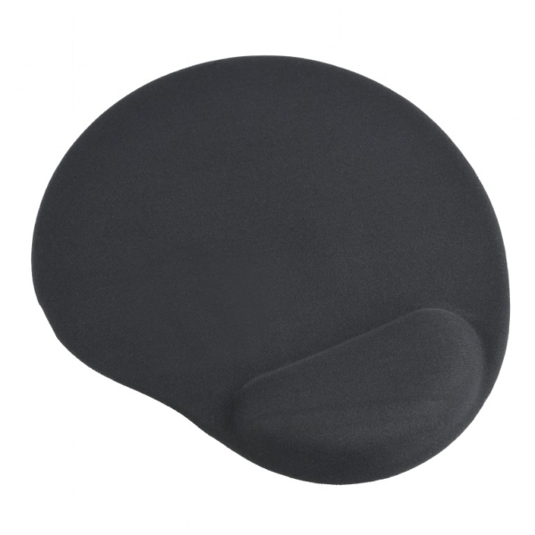 Gembird Mousepad με Gel στήριξης για τον καρπό σε μαύρο χρώμα MP-GEL-BK