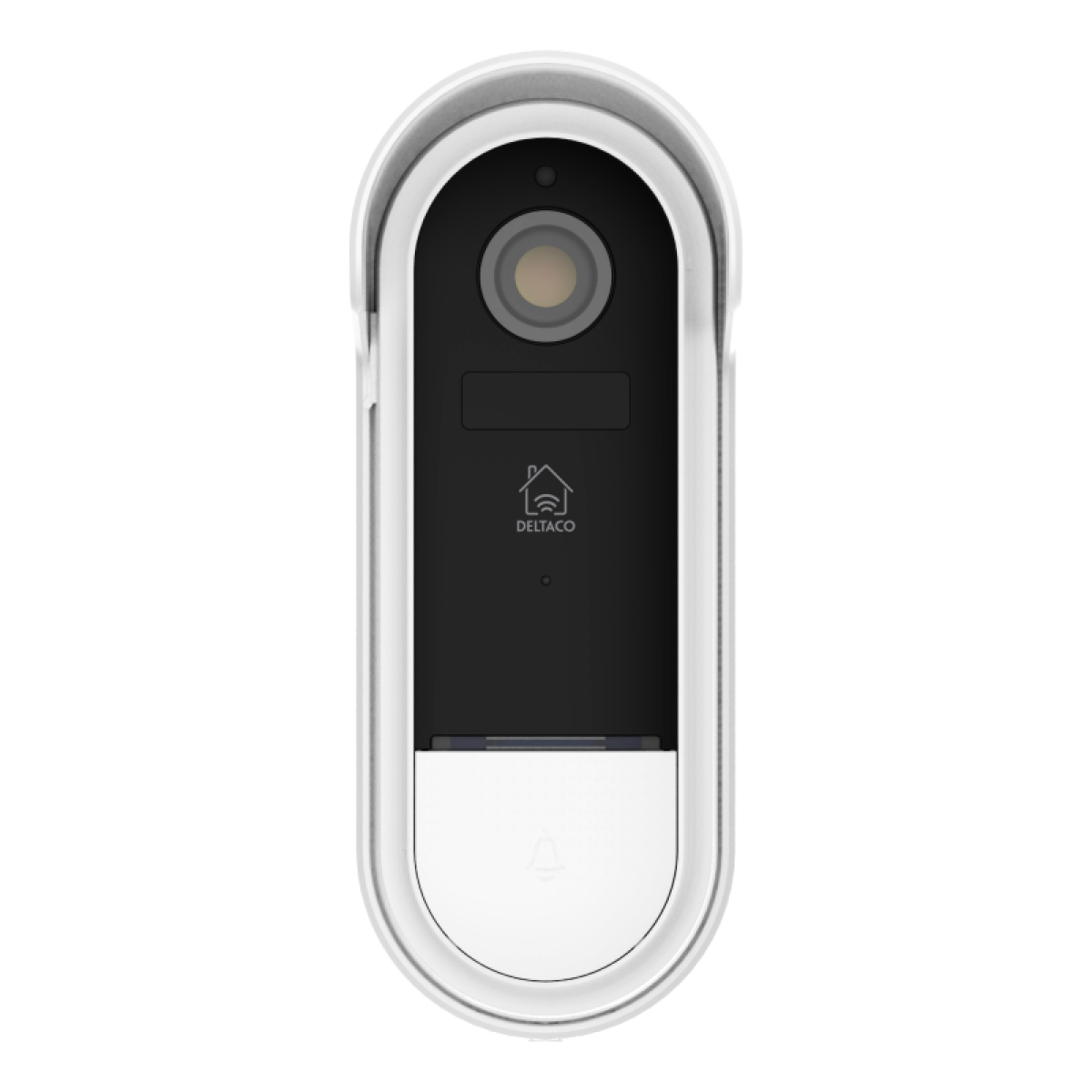 Deltaco Smart Home Κουδούνι Πόρτας με Κάμερα door bell with camera WiFi IP44 2MP IR black SH-DB02 - Image 3