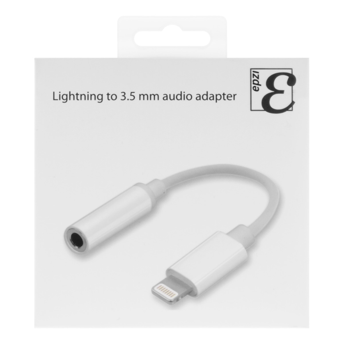 EPZI Αντάπτορας Lightning σε 3,5mm Audio 4.5cm Λευκός IPLH-595 - Image 2