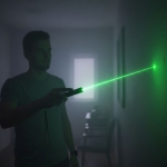 Ισχυρός Επαναφορτιζόμενος Laser Pointer Πράσινου Χρώματος SN-004