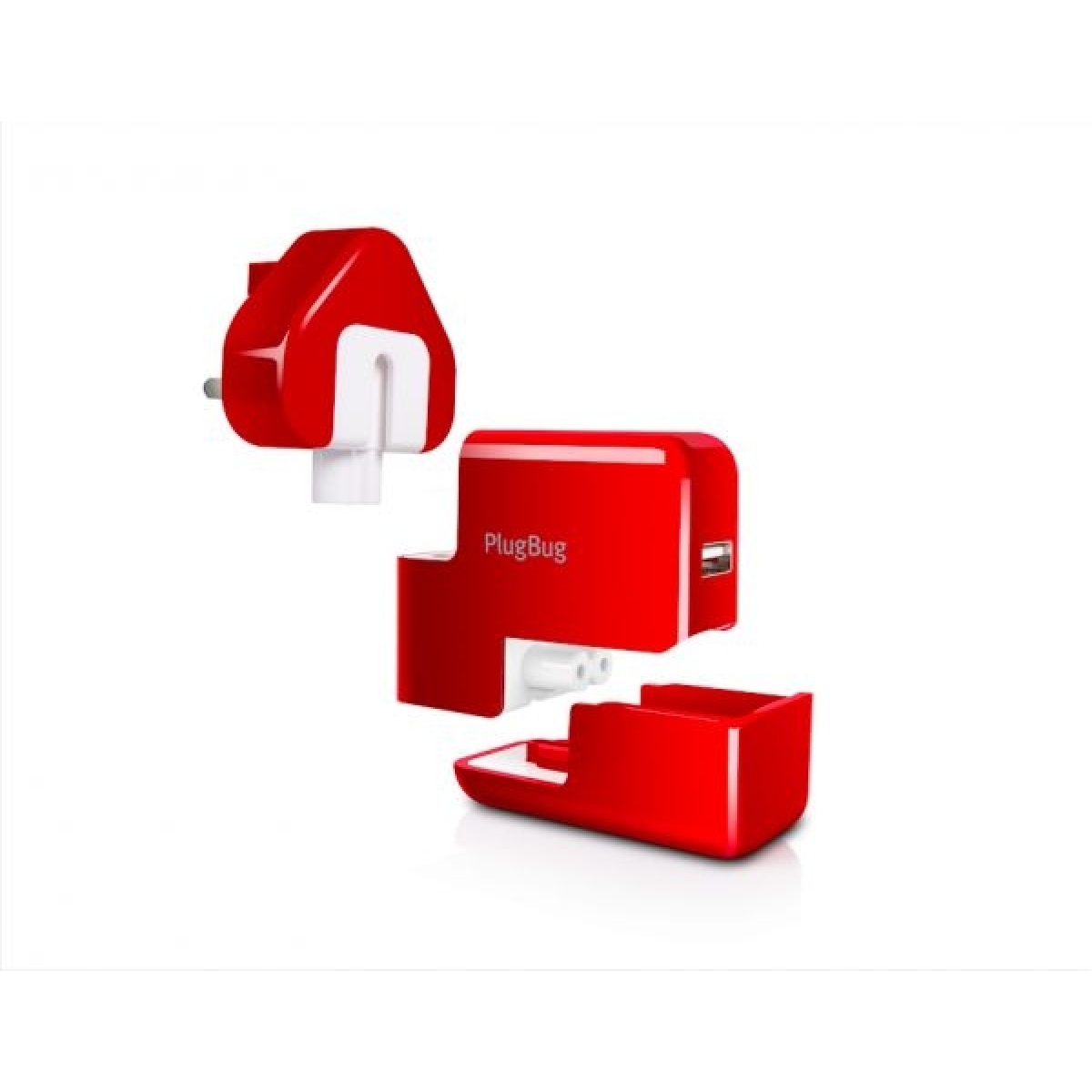 TWELVE SOUTH PlugBug World Global Power Adapter + USB Charger 2.1 Amp 12-1211 - Image 3