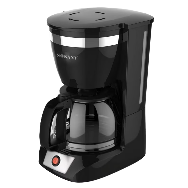 Καφετιέρα Φίλτρου 950W 1.5lt Sokany CM-108S Μαύρο